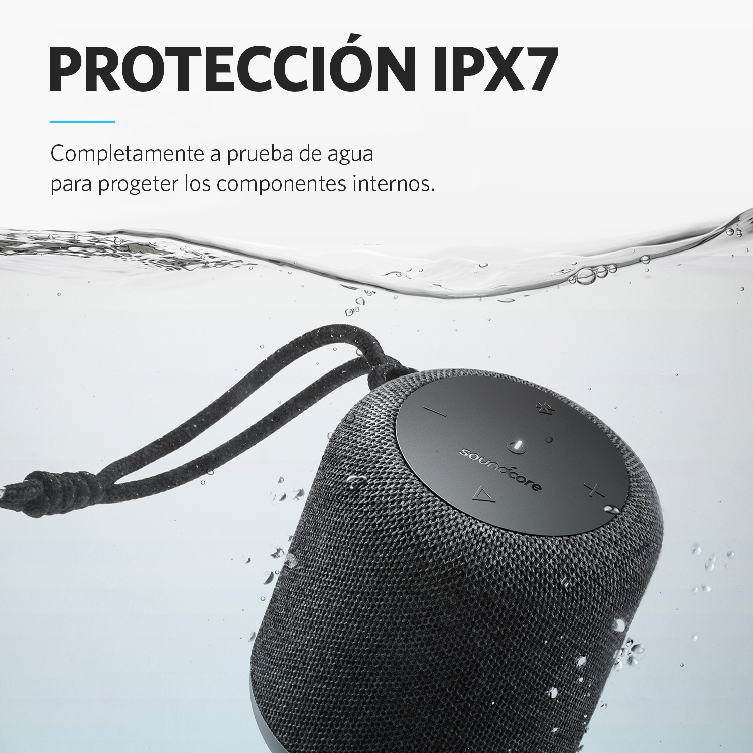 Bocina Bluetooth Soundcore Motion Q Potencia 16W 10 Horas Protección IPX7