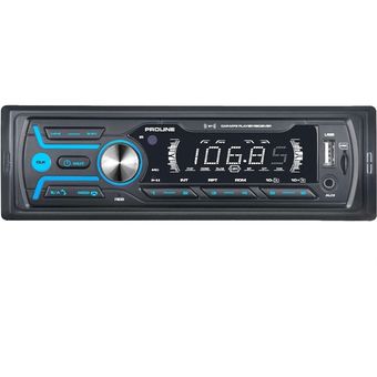 Autoradio fm bluetooth radio para auto carro control usb rca led GENERICO