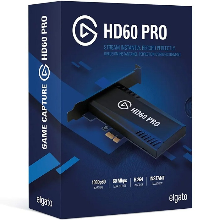 Capturadora De Video elgato HD60 PRO PCI-E HDMI 1GC109901002