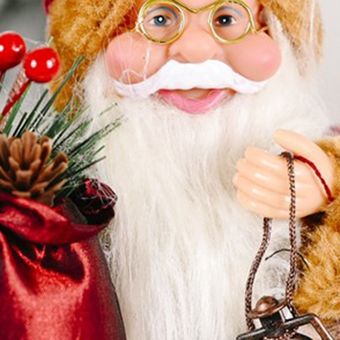 Suministros de Decoración de Navidad Posure Posure Santa Claus Muñeca 