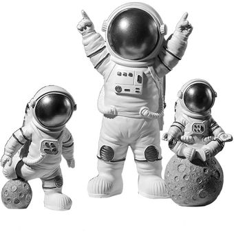 Sala de estar casera pequeño astronauta astronauta de escritorio Decoración Adornos 