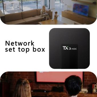 TV Box TX3 Smart TV Caja Reproductor multimedia CPU S905W USB de alta velocidad 2.0 