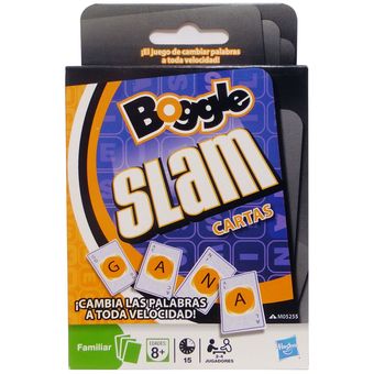 Compra Boggle Slam Juego De Mesa Version Cartas M05255 Hasbro Online