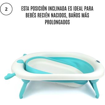 Cojin malla acolchada para tina bañera de bebe ergonómica INDUHOGAR