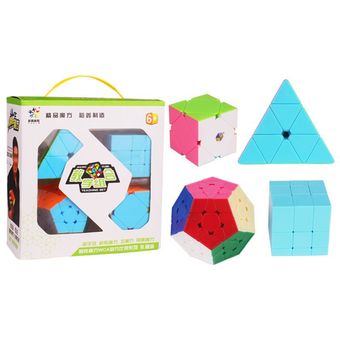 rompecabezas educativo de juguete de c Kit de cubos de anomalías 4PCS 