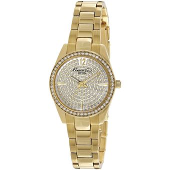 reloj kenneth cole dorado