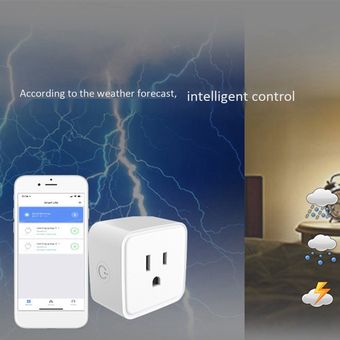 WiFi Smart Outlet Smart Secure Home Toma de control de energía 2.4G So 