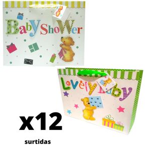 Bolsa para Sorpresas - Fiesta Infantil Baby shower x12