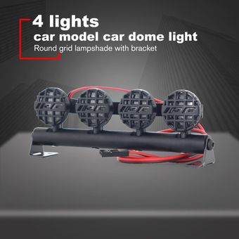 Spotlight Actualiza coche LED se enciende Roof Bar de 110 TRAXXAS TRX4 SCX10 90046 90047 D90 D110 RC orugas Piezas de coches 