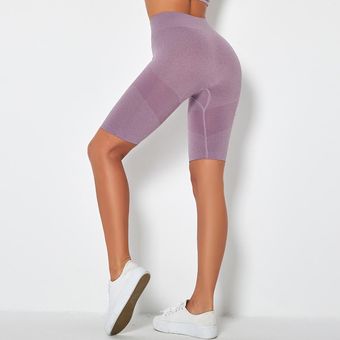 Conjunto de Yoga para mujer ropa deportiva sin costuras mallas deportivas d 