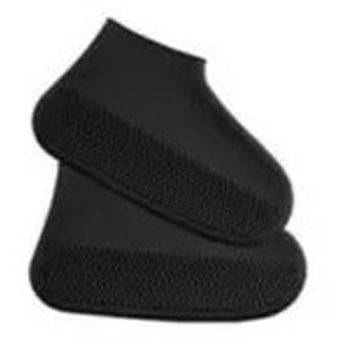 Protector Silicona B01-C S Impermeable Cubre Zapatos Negro