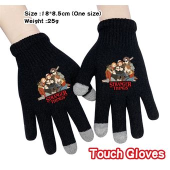 Cooraby 2 pares de guantes mágicos gruesos para niños de invierno elásticos para dedos completos 