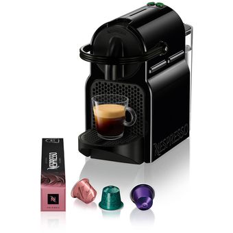 Cafetera Essenza Mini Roja con Espumador de Leche - Nespresso - Pepe Ganga  - Pepe Ganga