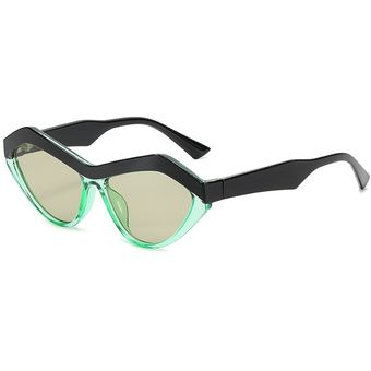 Ojos de gato negro gafas de sol diseñadoras de gafas demujer 