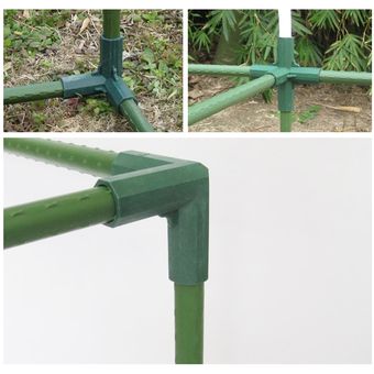conectores de soporte para planta Tubos de conexión para jardinería 