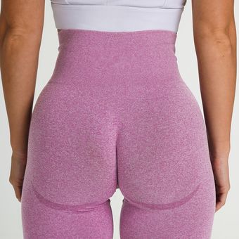 #Hotpink Pantalones cortos de Yoga sin costuras para mujer,Shorts de gimnasio de cintura alta,para 