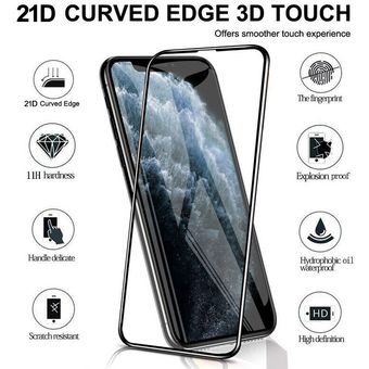 Cristal templado iPhone X / XS / 11 Pro (3D)