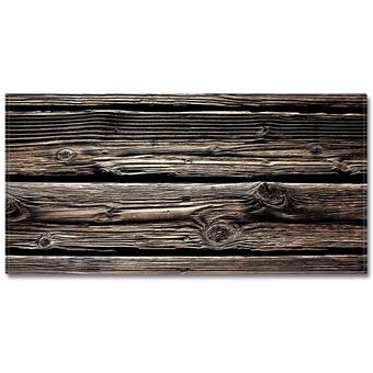 Alfombras con patrón de grano de madera para sala de estar tapete V 