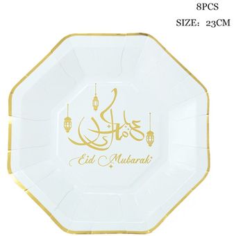 cartel de decoración  Ra Eid-globos de decoración Mubarak 