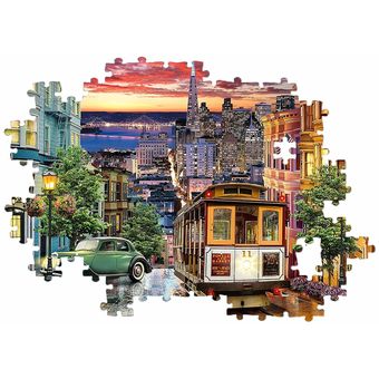Clementoni, Juegos de Interior, Puzzles, Puzzles de 1000 y más Piezas, Puzzle  3000 Piezas, San Francisco