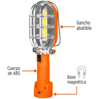 TRUPER LINTERNA TALLER LED RECARGABLE 280lm(2)