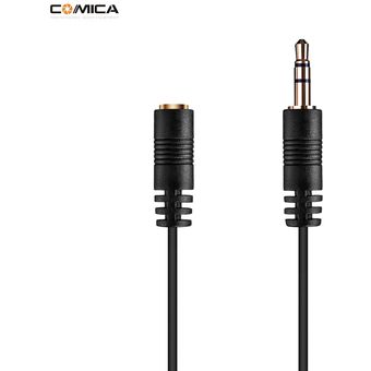 Convertidor de Cable de Audio hembra TRRS a TRS macho de 3,5mm,adaptador de Cable de micrófono para cámaras CanonSonyNikon,adaptador de Cable de TRRS-TRS 