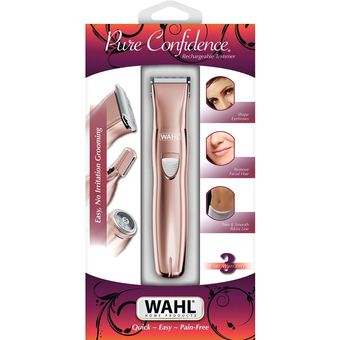 Sholay Shop - 🟣 WAHL AFEITADORA ELECTRICA INALAMBRICA PARA DAMA PURE  CONFIDENCE ORO ROSA💞💞 👉La mejor Potencia y comodidad, dejando un corte  suave y sin irritación.Acabado en oro rosa y 100% Original‼