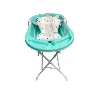 Bañera otina para bebe con soporte y base metálica PRODEHOGAR