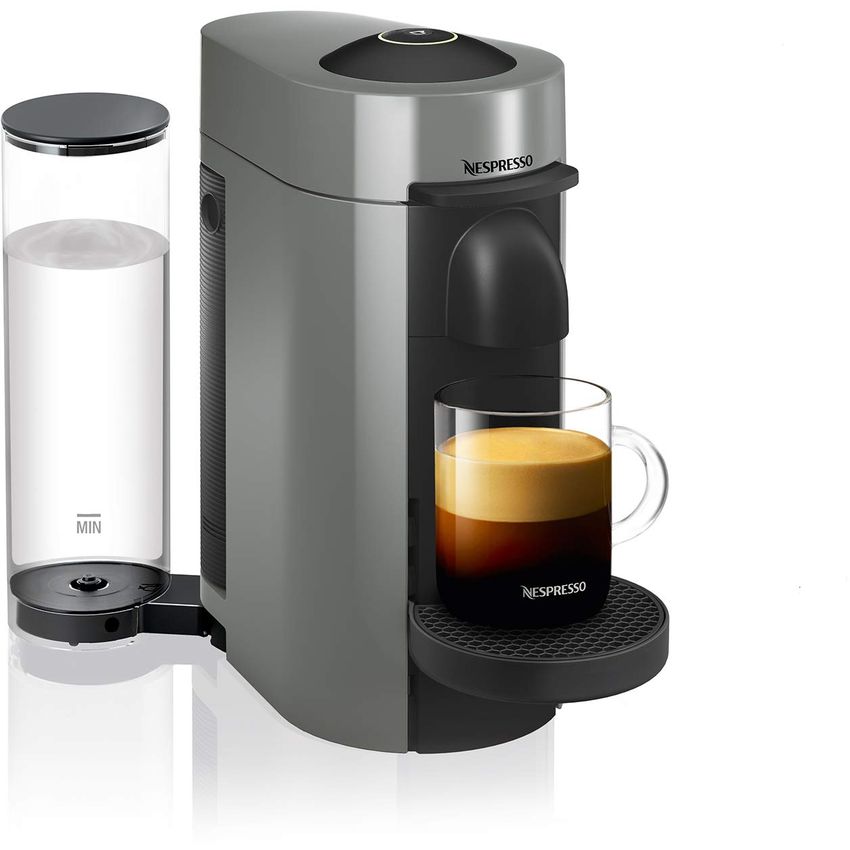 Cafetera Nespresso Vertuo PlusGray + Termo Travel Mug de