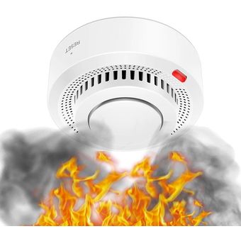 Tuya WiFi humo protección contra incendios detector de humo ahumadero 