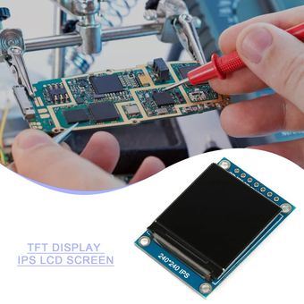 Alta definición 1,3 pulgadas TFT LCD de pantalla IPS LCD de pantalla St7789 Drive azul 