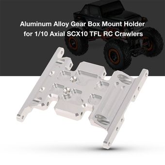 110 aleación de aluminio de la caja de engranajes titular de montaje Centro de la placa de deslizamiento axial Para SCX10 