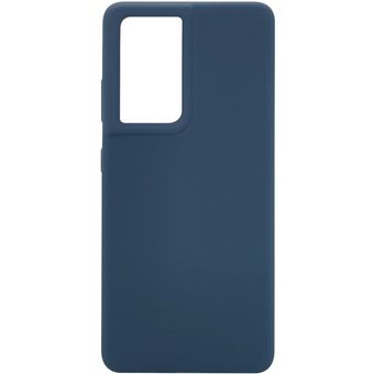 Generico - Estuche Silicone Case Samsung Galaxy S21 Ultra Azul