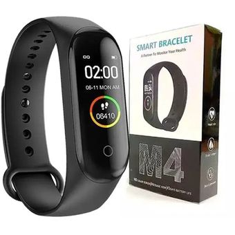 Reloj Inteligente Smartband M4 Recordatorios Notificaciones