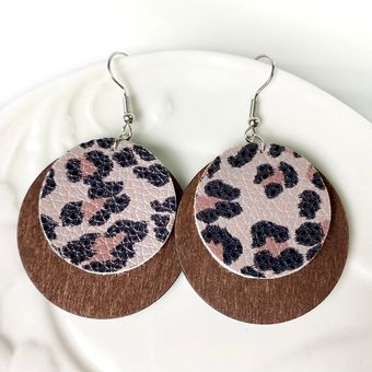 Pendientes De Madera De Cpop Pendientes De Mujer Leichi De 