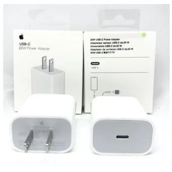 Cubo Cargador Para iPhone 20w Tipo C Power Adapter – Soluciones Shop