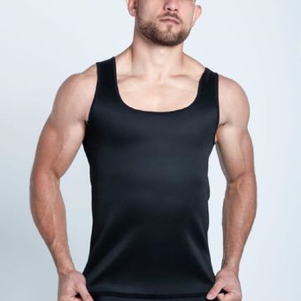 Combo Faja Camiseta Térmica en Neopreno (Negro) y Osmotex (Negro