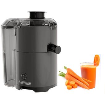 Exprimidor Silencioso Black + Decker para frutas y verduras