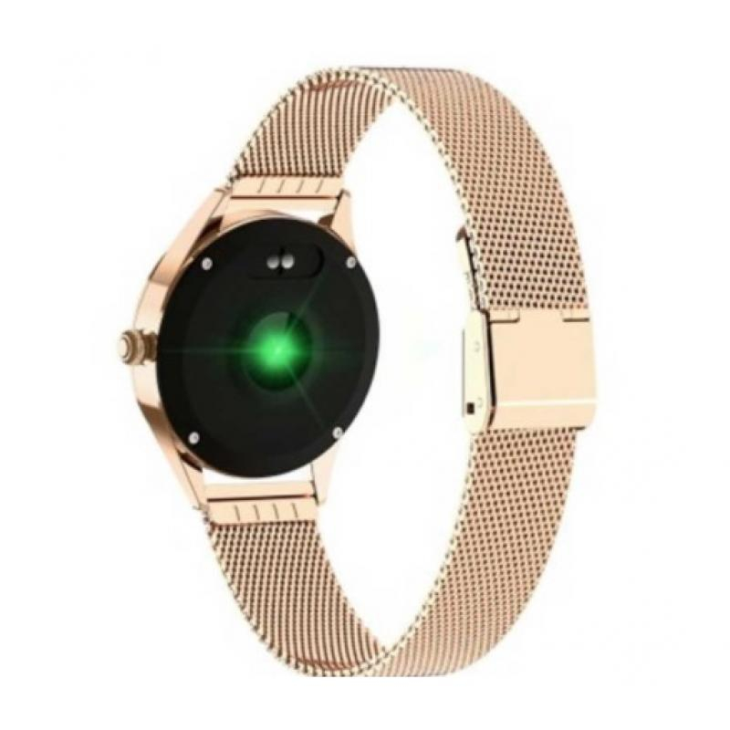 Smart watch Reloj Inteligente de Lujo para Dama Fralugio KW10 Dorado