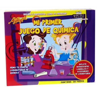 Juego de quimica online mi alegria con microscopio