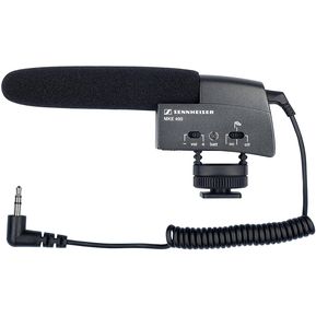 Micrófono de escopeta Sennheiser MKE 400 - Negro