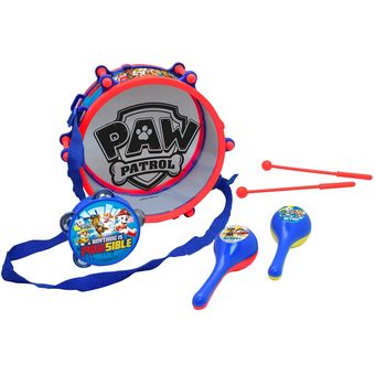 PRONOBEL Paw Patrol PAW PATROL SET MUSICAL TAMBOR 6 PIEZAS 