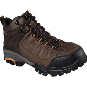 skechers work hombre plata