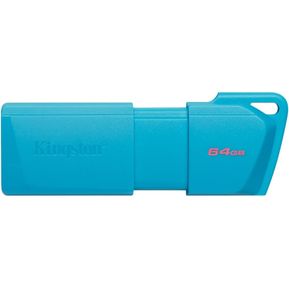MEMORIA FLASH KINGSTON 64GB USB 3.2 GEN 1 DTXM TURQUESA (KC-...