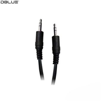 Cable Dblue 1.8 metros Stereo plug 3.5 a 3.5 