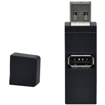 Adaptador del cubo del eje del divisor Mini USB 2.0  3.0 de alta velocidad de múltiples puertos USB 