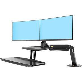 Soporte Para 2 Monitores Un Brazo Flex Con 2 Usb Nb F27