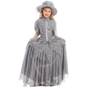 Disfraz de novia de Halloween para niñas vestido de terror...
