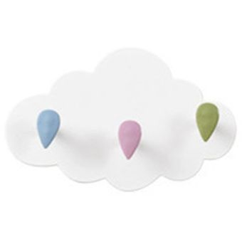 Creative Cute Cloud Gancho adhesivo fuerte Etiqueta de la pa 