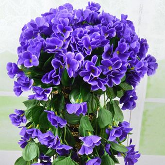 Colgando falso muro de seda artificial flores de las plantas Cesta Inicio  Jardín Decoración de la boda-Purple Orchid ｛One Size｝ | Linio Perú -  GE582HL18HWQ7LPE